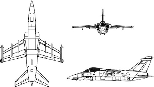 3-view profile of AMX