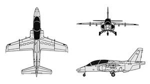 3-view profile of S-211