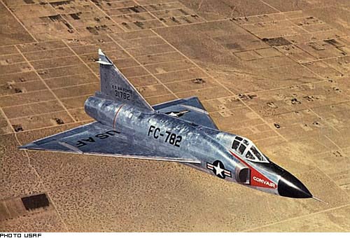 Photo of F-102 Delta Dagger