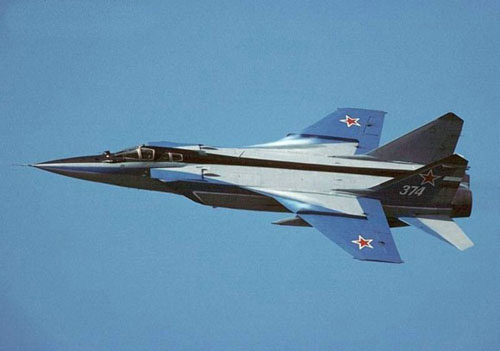 Photo of MiG-31 Foxhound