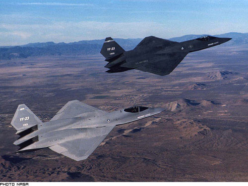 Photo of YF-23 Black Widow II