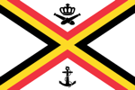 Ensign of Belgium navy