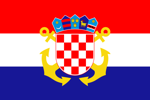 Ensign of Croatia navy