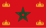 Ensign of Morocco navy
