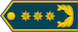 Генерал потполковник General potpolkovnik insignia