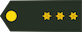 Kapitein / Ritmeester insignia