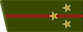 Ста́рший лейтена́нт / Stárshiy leytenánt insignia