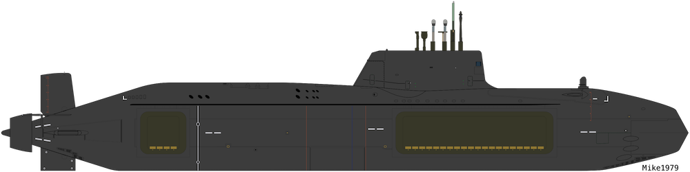 Astute-class silhouette