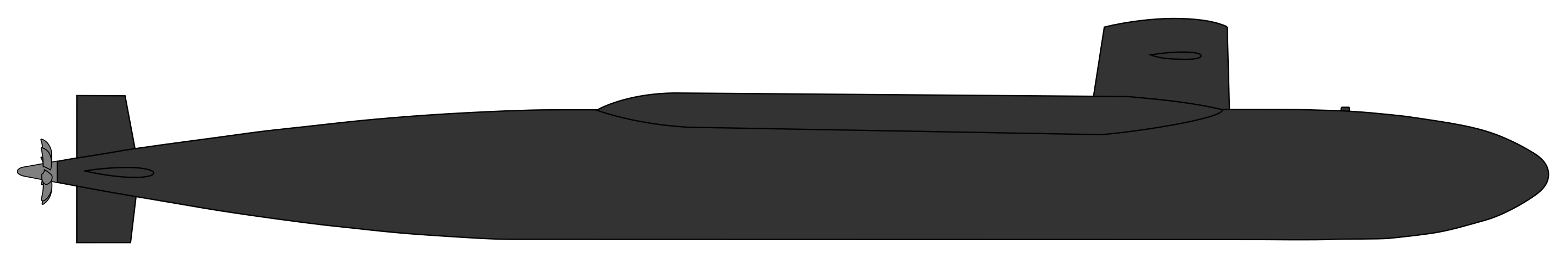 George Washington-class silhouette