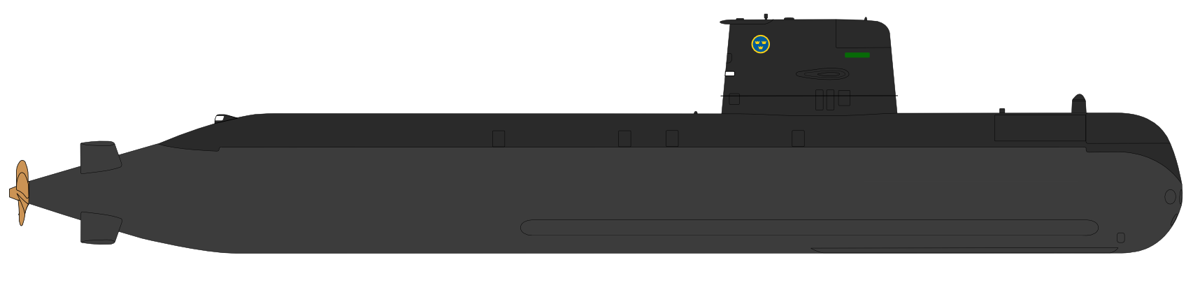Götland-class silhouette