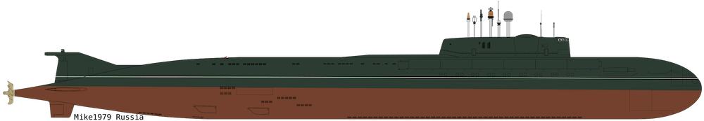 Oscar II-class silhouette
