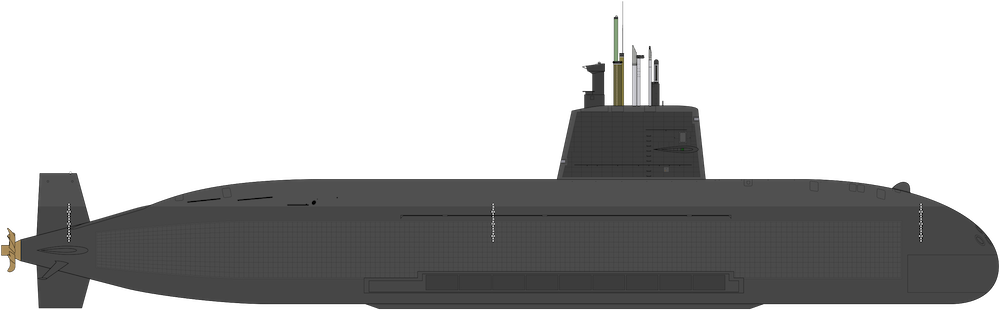 Oyashio-class silhouette