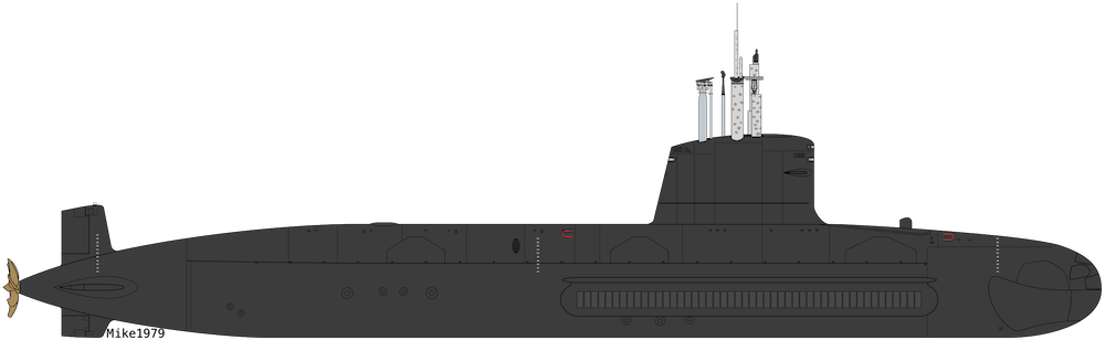 Scorpène-class silhouette