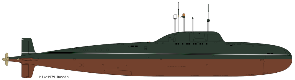 Alfa-class silhouette