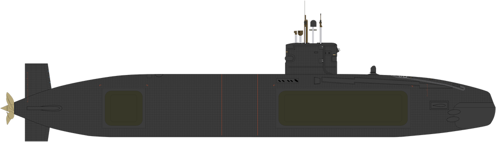 Trafalgar-class silhouette